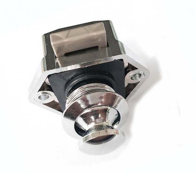Caravan Push Button Lock Abs Plastic Cabinet Latch For Rv Motor