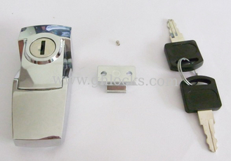 China High Quality Zinc Alloy Hasp Lock with Stainless Stell Base with Different key supplier