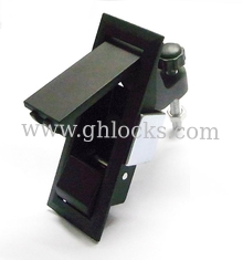 China Push to Open Lock without key Push Button Cabinet lock MS723 Black color supplier