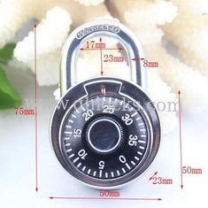 China 50MM Round Dial combination padlock/compass decorated padlock supplier