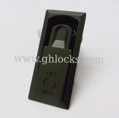 China Swing handle latch Lock MS726-2 standard cabinet compression lock Black push to close Lock supplier