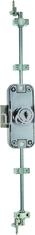 China Wardrobe Door Lock 168 Rotating Bar Lock supplier