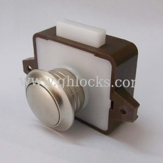 China Caravan button lock furniture drawer keyless handle lock for Australia RV Car Cupboard supplier