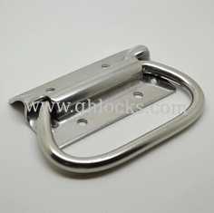 China Toolbox Iron Foldin handle with nickel plated for box/case/chest/truck J201 J202 J203 J204 supplier