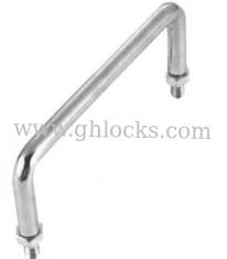 China Industrial Cabinet door handle LS507-100 U shape door Pull handle with thread LS507-90 supplier