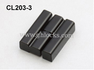 China zinc alloy industrial external hinges Black Zinc cabinet door hinge, Cabinet hinge CL203-3 supplier