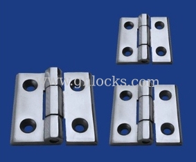 China Cabinet Door Hinge 40*40 50*50 60*60 Electric cabinet panel stainless steel butt hinge supplier