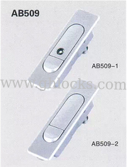 China AB509-1 push button cylinder lock, electrical panel locks panel door lock supplier