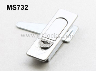 China MS732 Chrome push button locks for industries with or without key lock supplier