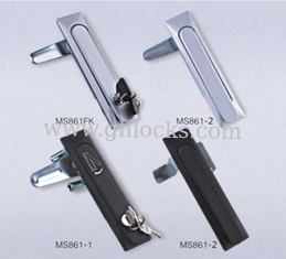 China MS861 Keyless Industrial cabinet lock, Electric panel lock, electric latch with key supplier