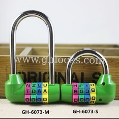 China 4 Digital Long Bar English Letter Combination lock Long anti-theft Combination Code lock supplier