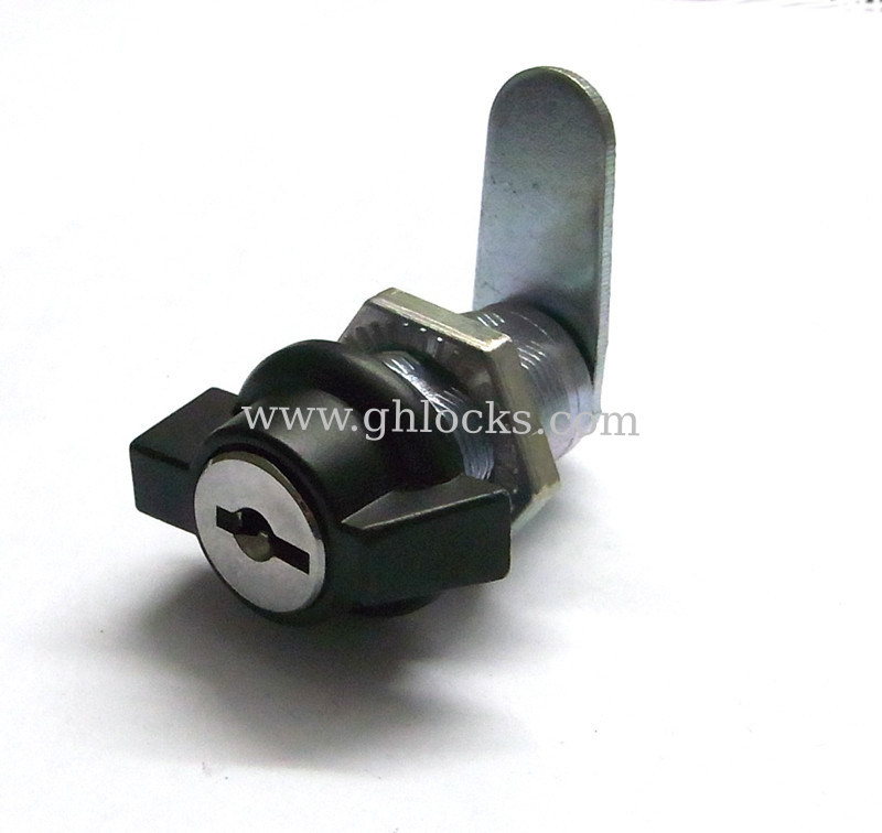 Electric Door Lock MS8151 Black Wing Cam Lock with key Aliked