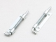 Retractable Hinge White zinc plated Iron Hinge with screw hole CL225-3 Spring bolt D5mm supplier