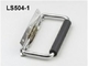 Bright chrome-plating steel industrial door handles LS504-1 cabinet handle, door handle supplier