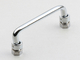Industrial screw-on Cabinet Handle Bright Handle metal door Pull handle LS506 supplier