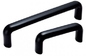 lathe center black bakelite U handle / plastic black turning handle supplier
