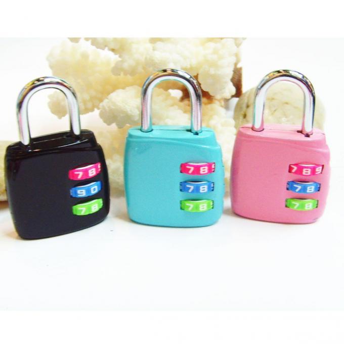 3 Digital Luggage PadLock with Color