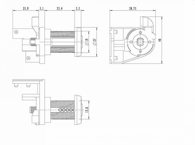 Master Key Switch Lock Big Connecter Switch Locks