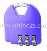 China 3 Digit Combination Lock Luggage Combination Lock supplier