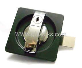 China Cupboard Lock Panel File Cabinet Locks Locking handle with key supplier