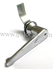 China Bright Chrome MS301 Cabinet handle lock for Network Enclosure supplier