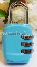 China 3 digital combination zinc alloy combination luggage lock/suitcase lock supplier