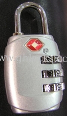 China 3 Digital TSA Luggage PadLock supplier