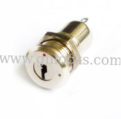 China High security flat Small key switch lock for stage lamp supplier