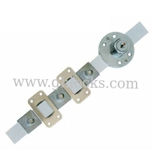 China 108 Side 3 Triple Furniture Cabinet Lock 108 3-unit Side Cabinet Drawer Locks supplier