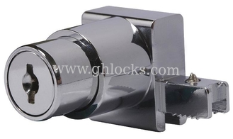 China 217 showcase glass door push lock supplier