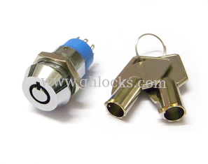 China Large Tubular Key Switch Lock 8 Connecter Key Switch Lock with Tubular Keys supplier
