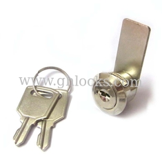 China Small Flat Key Cam Lock for Display Case Cabinet Cam Lock with small Key Aliked Key supplier