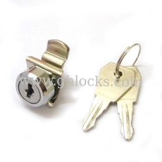 China Flat Key Cam lock With Clip for POS Cash Drawer Lock with Key Aliked Key supplier