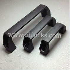 China LS522 ABS handle for furniture window handle for furniture Zinc Alloy Black Cabinet Handle supplier