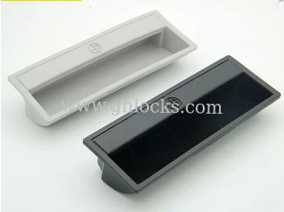 China PL011 Plastic Furniture cabinet pulls,recessed flush handles,concealed flush pull handle supplier