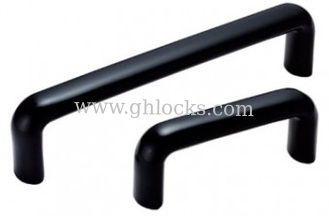 China lathe center black bakelite U handle / plastic black turning handle supplier