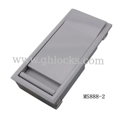 China Strong panel lock for mailbox and toolbox MS888 Grey color panel pull box lock supplier