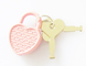 Heart Shaped Small diary Lock for Stationery supplier