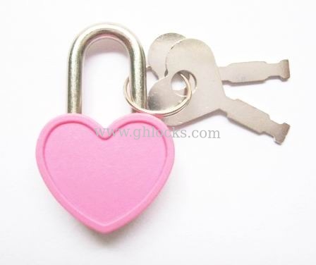 Plastic Small Heart Notebook Locks supplier