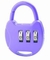 3 Digit Travel Bag Lock Combination Travel Bag Lock supplier