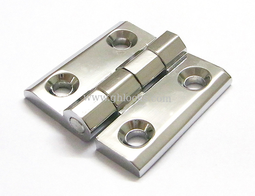 Cabinet Door Hinge 40*40 50*50 60*60 Bright Chrome Zinc Alloy Electric cabinet panel hinge supplier
