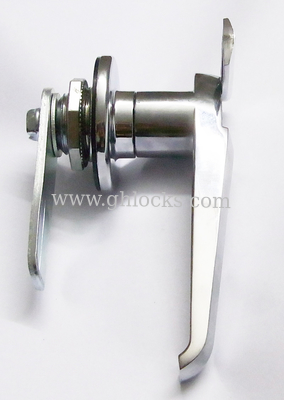 MS317 Zinc Alloy Handle Lock Electrical cabinet cam lock with dust shuter for cylinder supplier