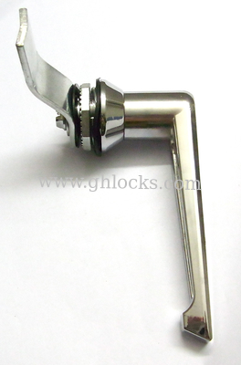 Bright Chrome MS301 Cabinet handle lock for Network Enclosure supplier