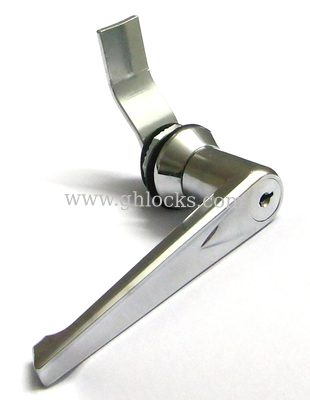 Bright Chrome MS301 Cabinet handle lock for Network Enclosure supplier