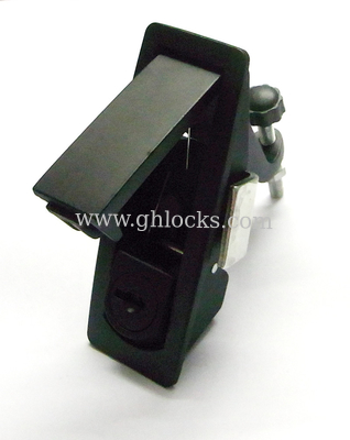 push button cabinet lock swing handle lock Cabinet Panel Door lock MS723 Push to open Lock supplier