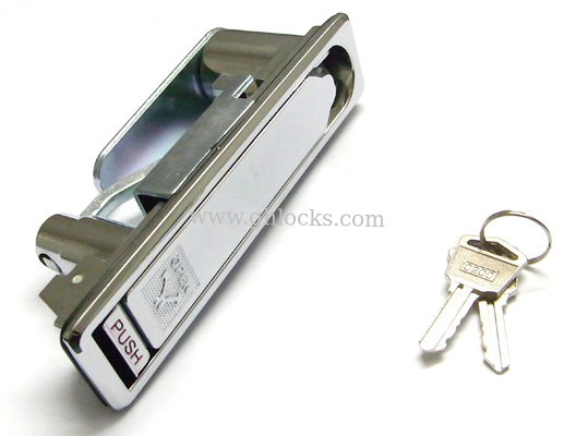 A-180-1 Cabinet panel Locks for Metal Box A-180-2 Taiwan Quality Big Panel Handle Locks supplier