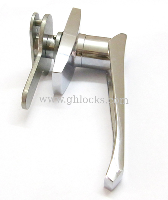 L-Locking Handle Lock with keys Cabinet Handle Locks for Metal Box Bright Chrome Lock supplier