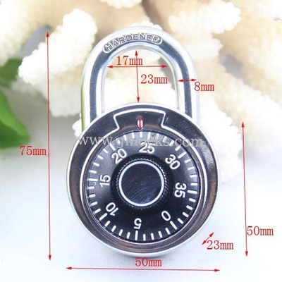 50MM Round Dial combination padlock/compass decorated padlock supplier