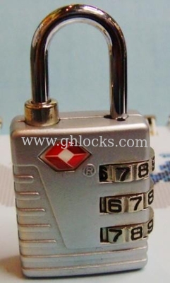 TSA lock/3 dial combination tsa lock /dial combination Lock supplier