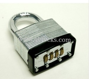 4 digit laminated combination padlock supplier